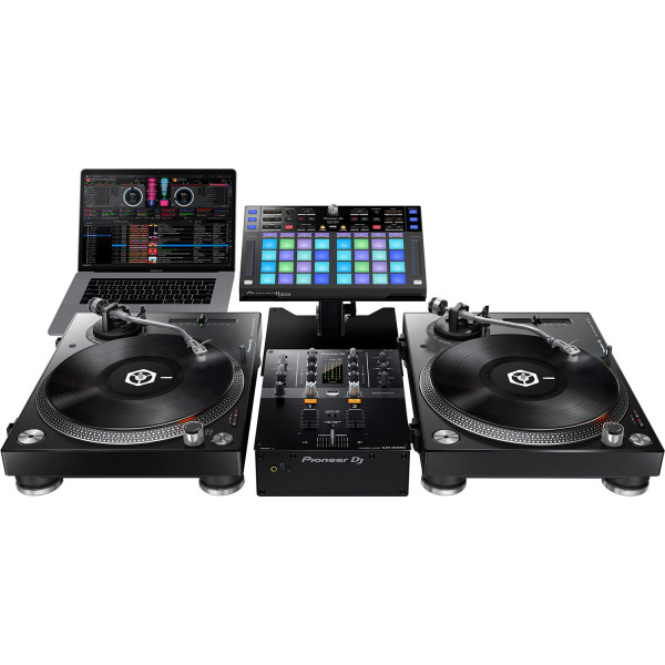 Pioneer DJ PLX Set 4 - 1 x DJM-250MK2 + 2 x PLX-500-k + 1 x DDJ-XP1