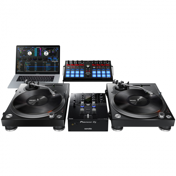 Pioneer DJ S3 Set - 1 x Pioneer DJM-S3 + 2 x Pioneer PLX-500-k + 1 x Pioneer DDJ-SP1
