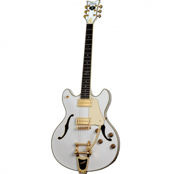 Schecter Signature Robin Zander Corsair Gloss White