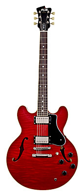 FGN Masterfield Semi Acoustic Cherry HH