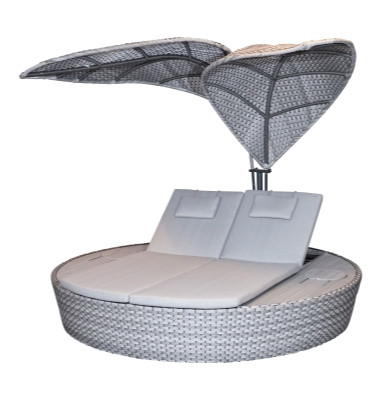 Ploß Design-Daybed LOUVRA steel