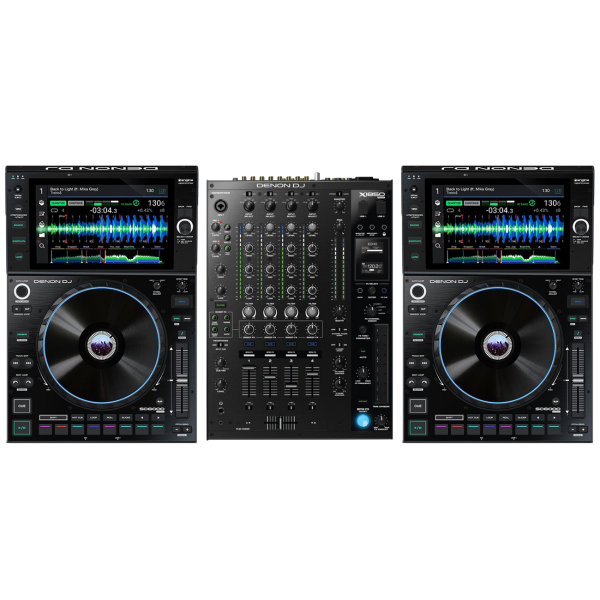 Denon DJ 2 x SC6000 + 1 x X1850