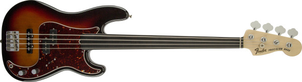 Fender Tony Franklin Fretless Percision Bass Sunburst